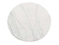 Xena 52-inch Round 5-Piece White Marble Dining Set