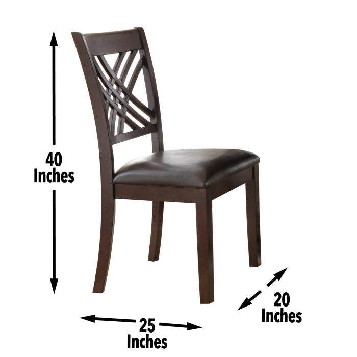 Adrian Table & Side Chairs (60-78 Table Top Size)