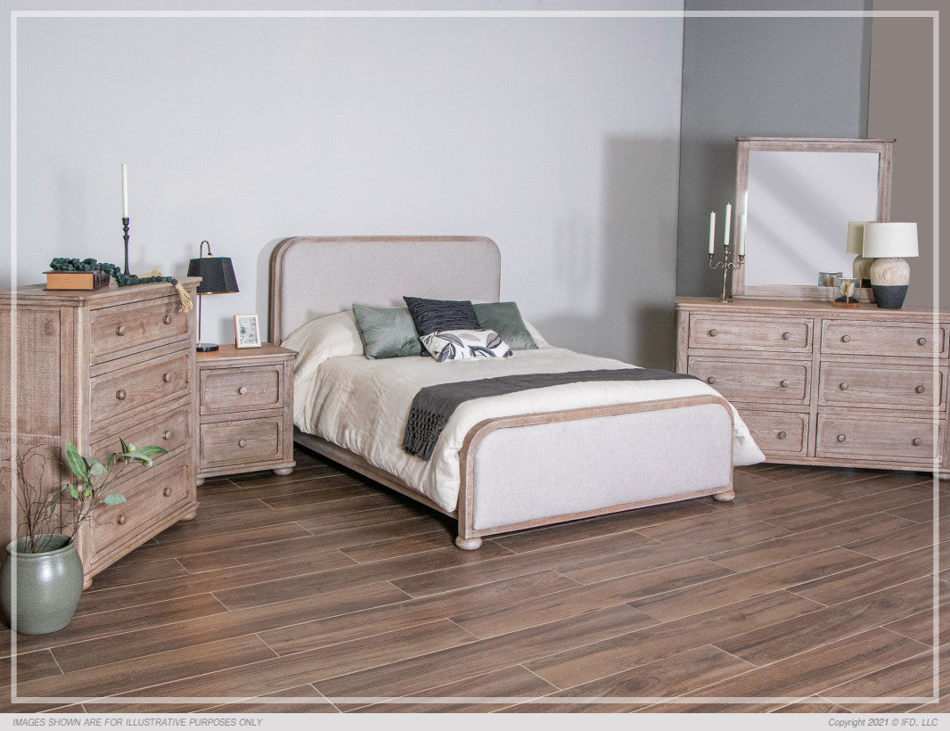 Nizuc Bedroom Bed, Dresser, Chest & Nightstands