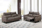 LeatherAire Dual Power Reclining Sofa, Loveseat & Chair