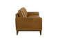 Casper Caramel Leather Sofa, Loveseat & Chair