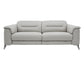 Power Top-Grain Leather Sofa & Loveseat