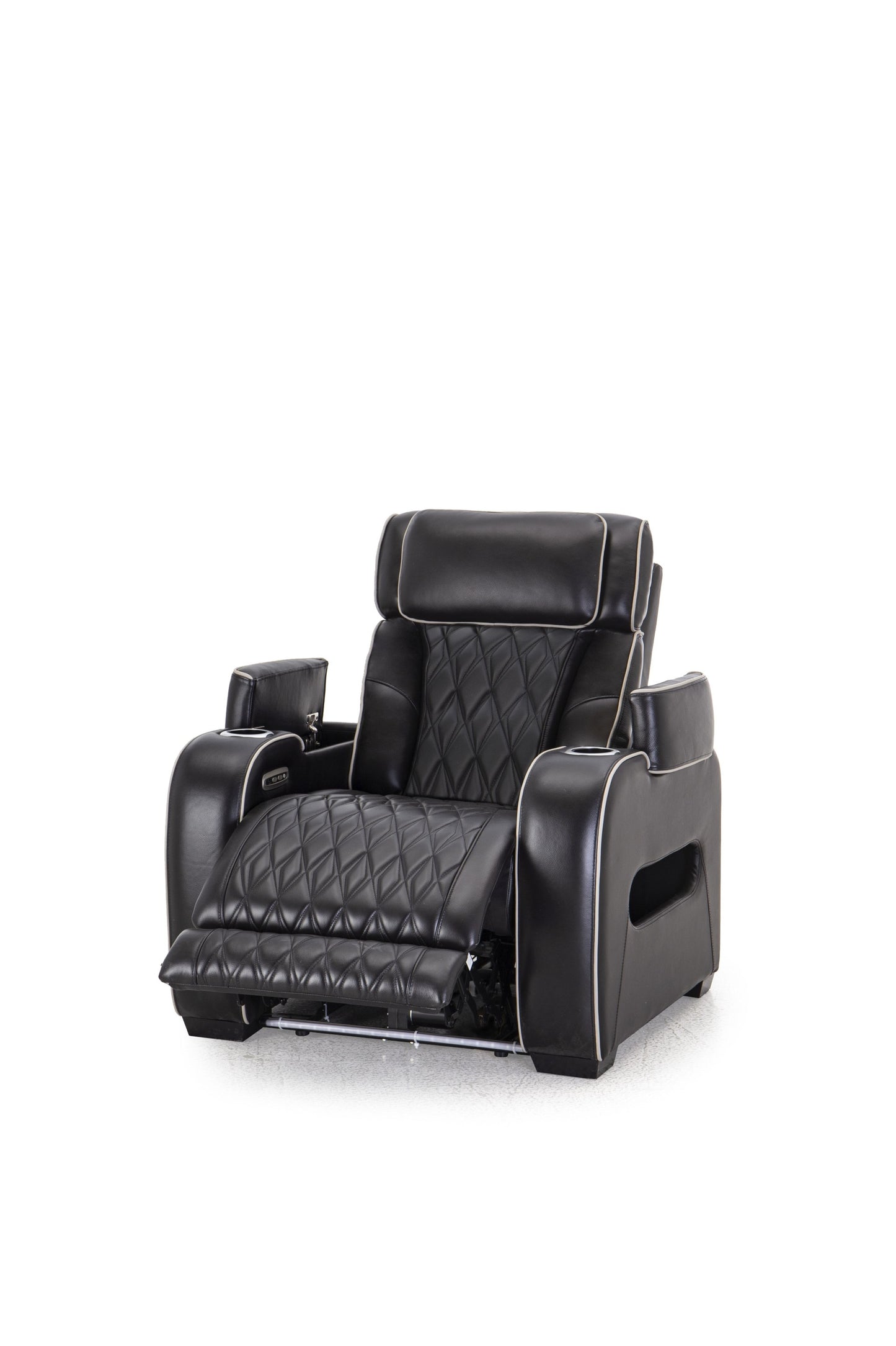 Black Reclining Sofa-Loveseat-Recliner