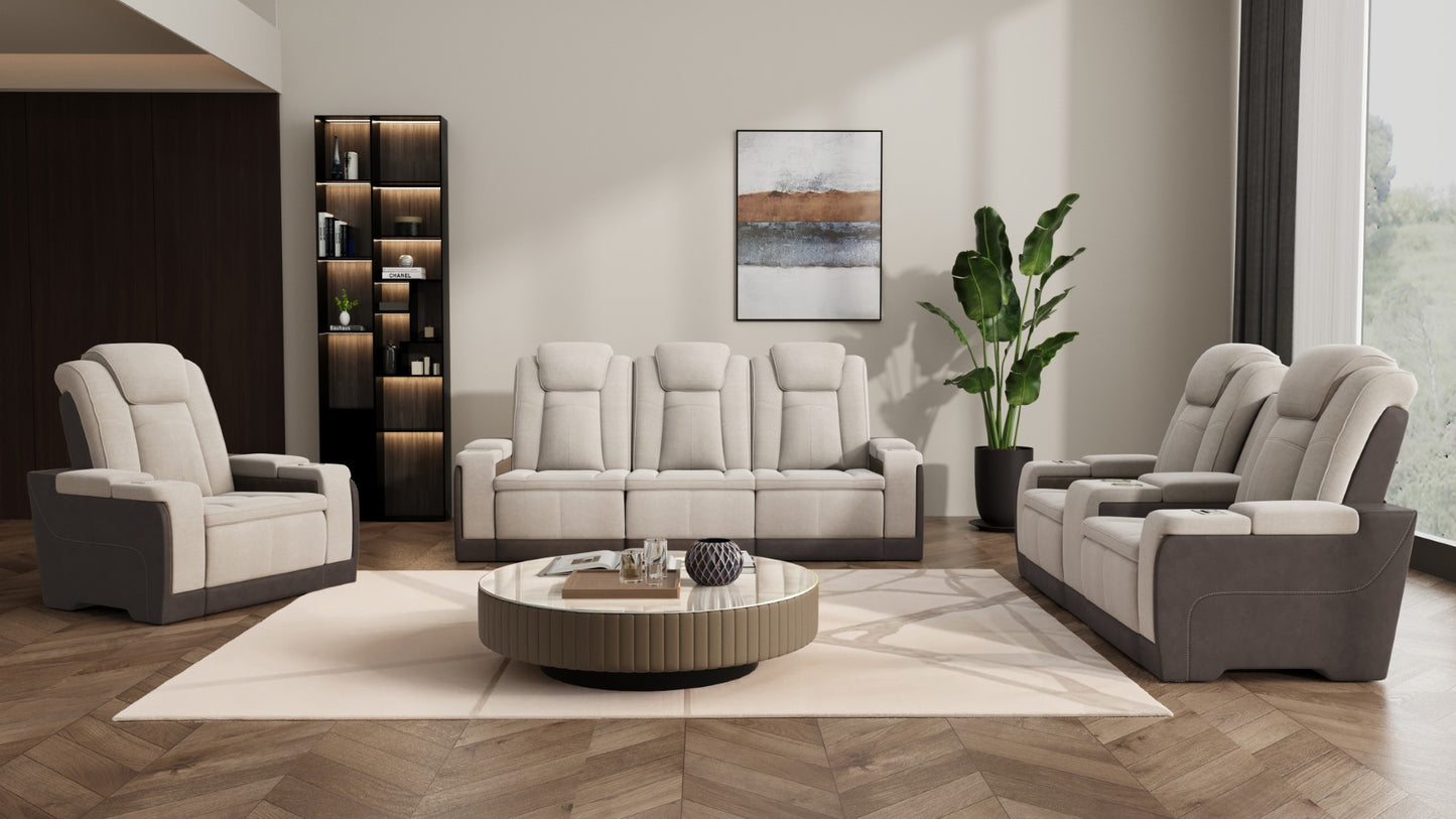 1103 Sofa & Loveseat Tan