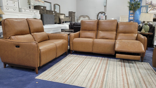 Kuka Power Reclining Sofa & Loveseat