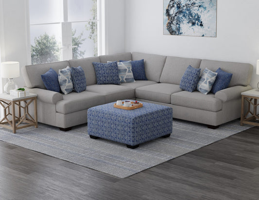 Corinthian Corner Stationary Sectional