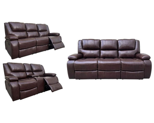 Leather Sofa & Loveseat Recliner