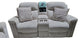 Dual Power Fabric Sofa & Loveseat