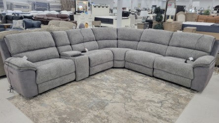Cheers 6PC Dual Power Sectional
