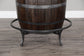 Round Pub Table w/ Wine Barrel Base