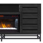 Lovell 60 in Media Fireplace With Bluetooth Sound System