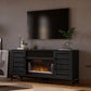 Lovell 60 in Media Fireplace With Bluetooth Sound System