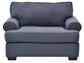 Morgan Indigo Sofa, Loveseat & Chair