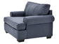 Morgan Indigo Sofa, Loveseat & Chair