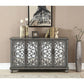 Hammond Gray 4 door Credenza