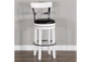 Sunny Design Carriage House Swivel Barstool With Back