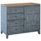 Sinclair 3-Drawer Chest With Shelves