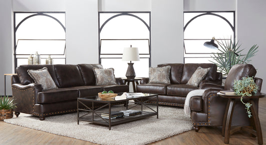 Ridgeline Brownie Sofa Set