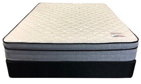 Englander Silver Dream Euro Pillow Top Mattress & Foundation