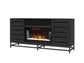 Lovell 60 in Media Fireplace With Bluetooth Sound System