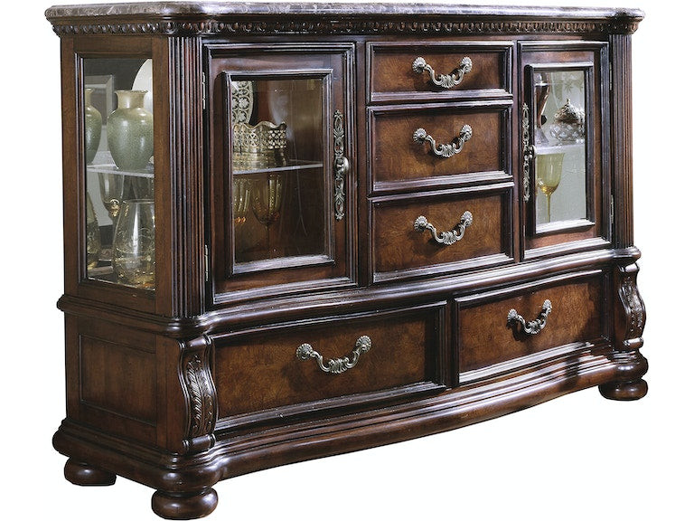 Samuel Lawrence San Marino Server With Marble Top
