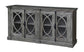 Crescent Gray 4 Door  Credenza