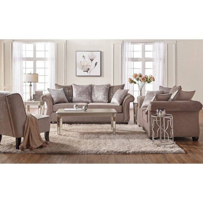 Cosmo Putty Living Room Set