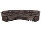 Aria 3pc Dual-Power Reclining Sectional