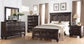 Sevilla Queen & King Bed with Dresser, Mirror, Chest & Nightstands