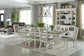 Dame Dining Table  & Host Chairs