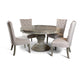 Belort Dining Table & Upholstered Chairs