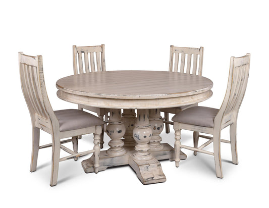 York Dining Table & 4 Chairs