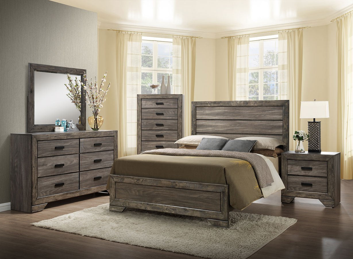 Nathan Panel Bed Dresser Mirror Chest & Nightstands