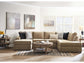 Tan Flamenco Sectional