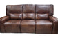 Top Grain Leather Double Power Reclining Sofa & Loveseat
