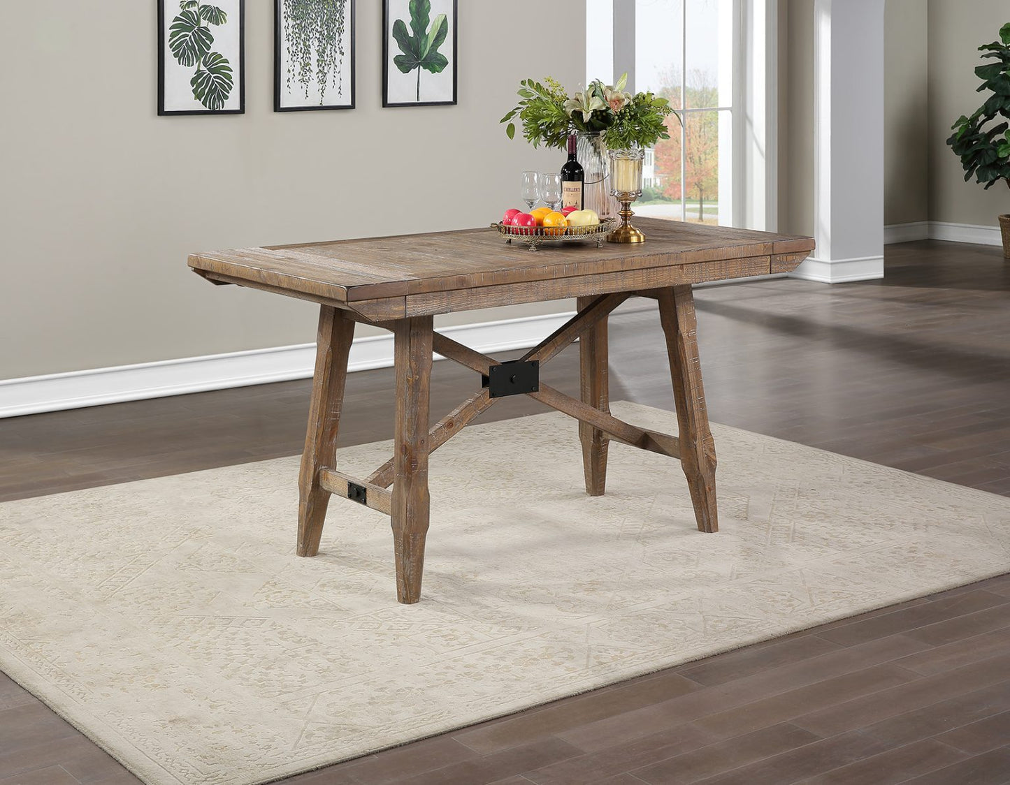 Riverdale Counter Table & Counter Height Stools