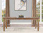 Riverdale 64-80 inch Dining Table & Upholstered Side Chairs