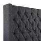 Morrow Charcoal Upholstered Bed