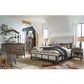Roxbury Manor King Bed, Dresser, Mirror, Chest & 2 Nightstand Set