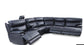 Top-Grain Leather Power Sectional