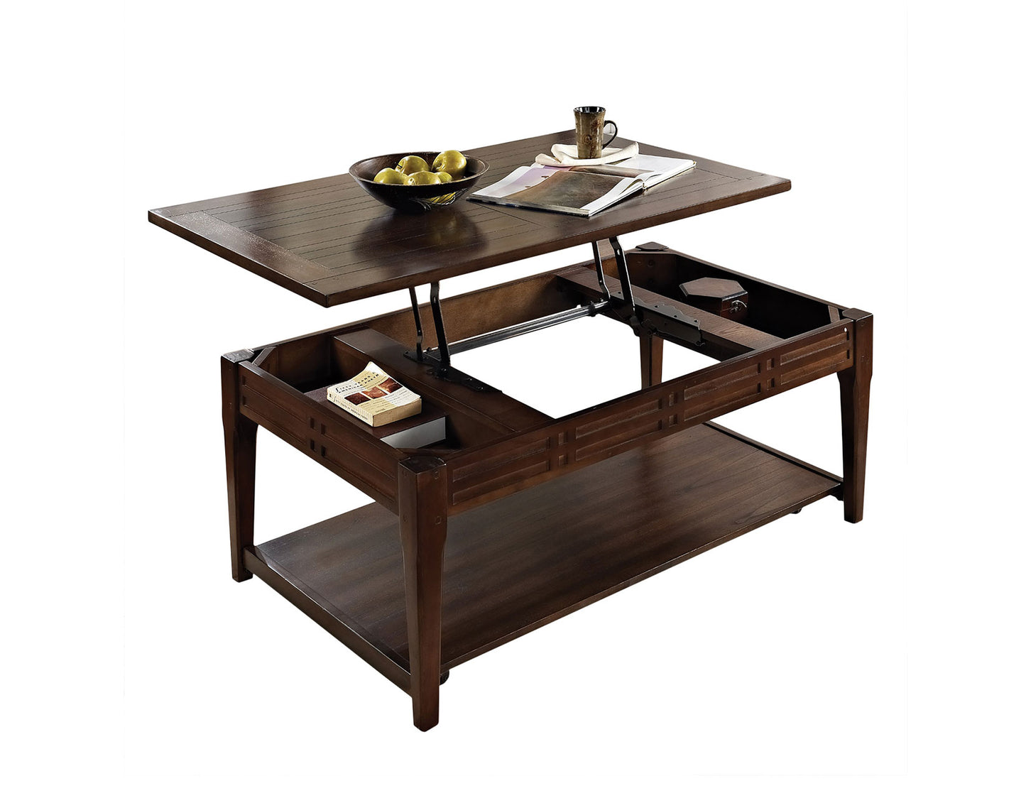 Crestline Lift Top CocktailTable w/ Casters