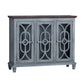 Available in 4- Door or 3-Door Grey Cabinet W/ Wood Top