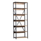 Metal and Limba Veneer Etagere