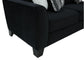 Groovy Black Sectional