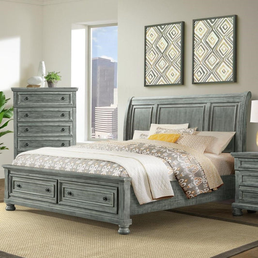 Kingston Grey Bedroom Set
