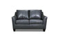 Dundee Fog Leather Sofa & Loveseat
