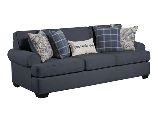 Morgan Indigo Sofa, Loveseat & Chair